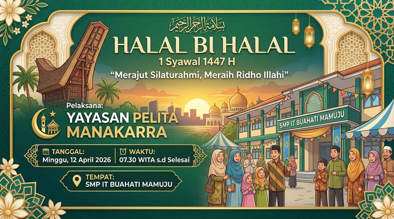Kegiatan Halal Bi Halal Yayasan Pelita Manakarra